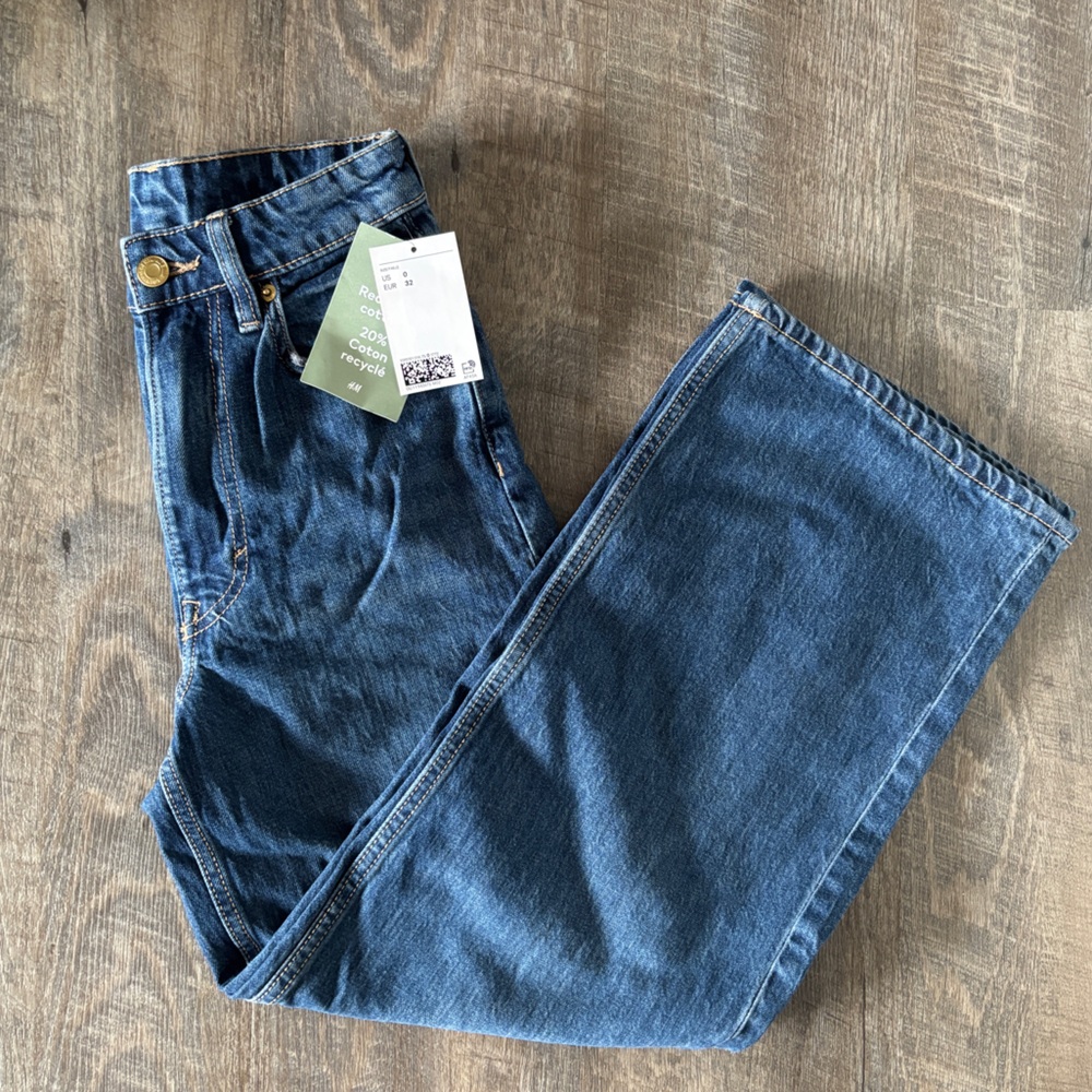 H&M Blue Women's wide Jeans